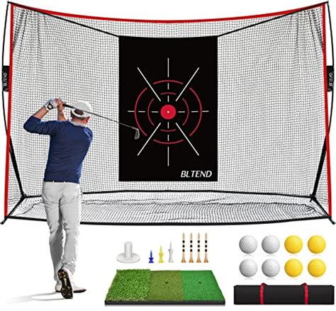 Bltend Heavy Duty Golf Net 10x7ft Golf Practice Hitting Nets For