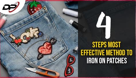 Iron On Patches Or Heat On Patches Most 4 Steps Effective Method