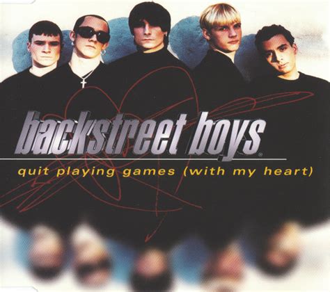 Backstreet Boys Quit Playing Games With My Heart 1997 Cd Discogs