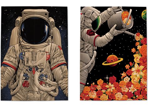 Astronauts Behance