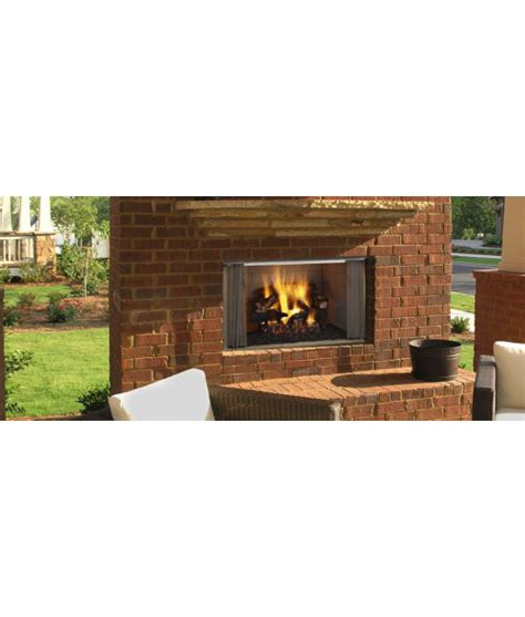 Majestic Villawood Outdoor Wood Burning Fireplace 36 Or 42