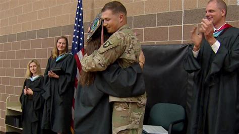 Soldier Surprises Sister At Graduation Cnn Video
