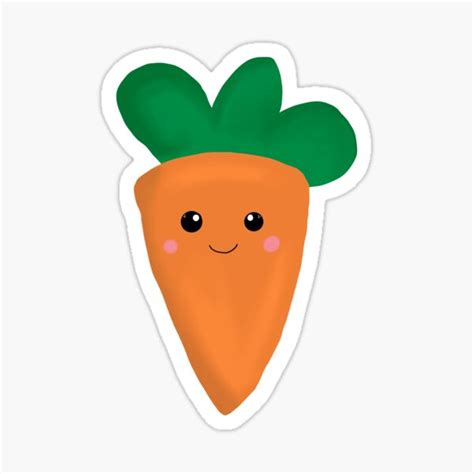 Carrots Sticker Sticker By Nicasuniverse Redbubble