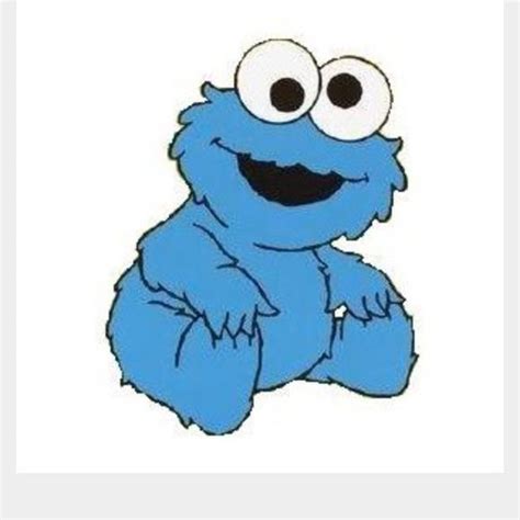 Meet Your Posher Smiiley Monster Cookies Baby Cookie Monster