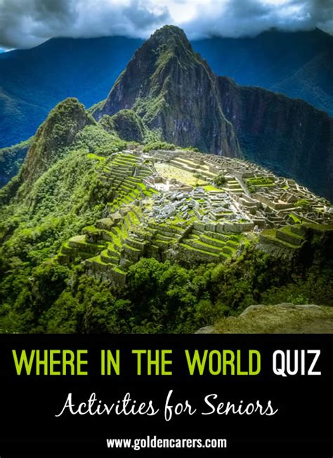 Where In The World Quiz