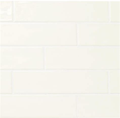 Marazzi Luxecraft White 3 In X 12 In Glazed Ceramic Subway Wall Tile