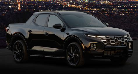 2023 Hyundai Santa Cruz Goes Dark With New Night Variant Carscoops