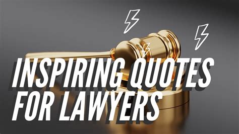 Inspiring Lawyers 5 Motivational Quotes Youtube