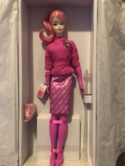 Barbie Signature Proudly Pink Silkstone Doll 60th Anniversary Edition Bfmc Fxd50 Ebay