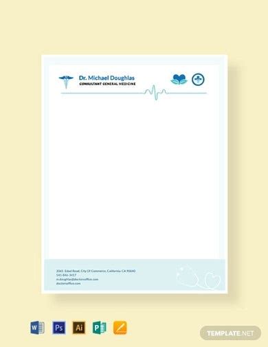 14 Best Medical Letterhead Templates Ai Indesign Word Psd Publisher