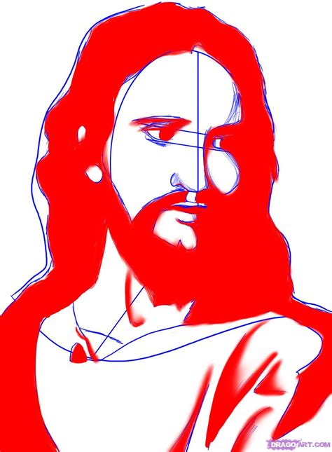 Jesus Christ Drawing Free Download On Clipartmag