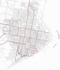 Concordia City Map, Prov. Entre Ríos, Argentina