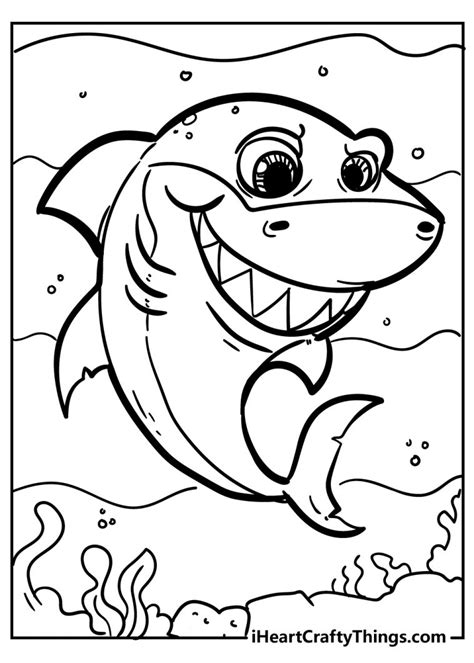 Shark Coloring Pages Free Printables