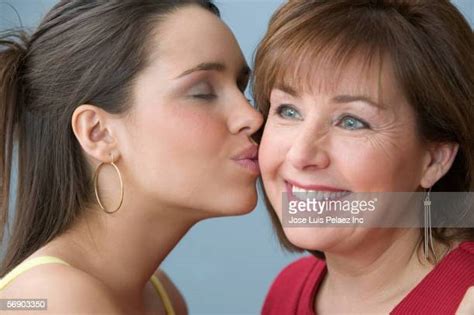 Mother Kissing Daughter Lips Photos And Premium High Res Pictures Getty Images