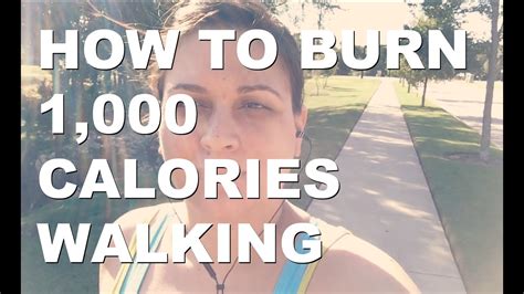 The faster you run, the larger the percentage of walk in an area with many slopes and steep terrain. HOW TO BURN 1,000 CALORIES WALKING - YouTube