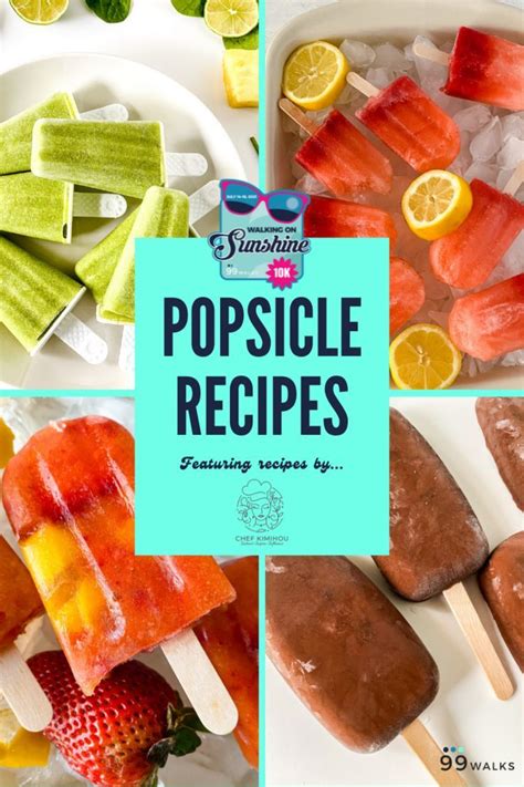 5 Healthy Popsicle Recipes To Tempt Your Tastebuds — 99walks Popsicle