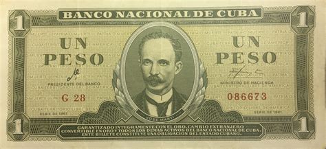 1 Peso Cuba Numista