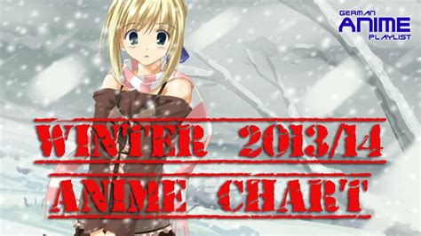 Winter Anime Chart Youtube