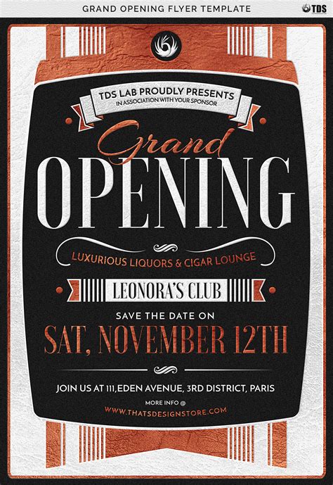 5 Tips To Get The Most Out Of Your Grand Opening Flyer Free Sample