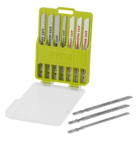 Ryobi All Purpose Jig Saw Blade Kit 10 Piece The Home Depot Canada