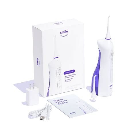 Smile Direct Club Cordless Water Flosser With 2 Flossing Tips Safe