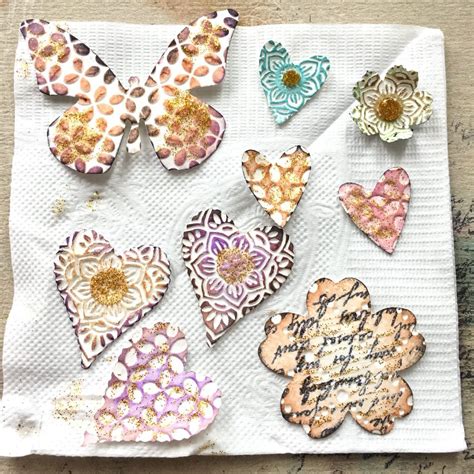 Easy Scrapbook Paper Embellishments The Paper Heart Scrapbook Paper Paper Heart Scrapbook Tag