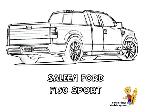 american pickup truck coloring sheet  truck yescoloring  lorry