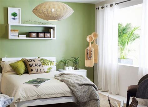 Dormitorio Paredes Verde Suave Quarto Verde Decoração Quarto Verde