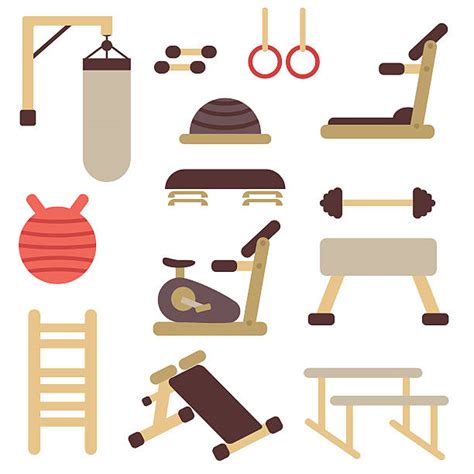 Royalty Free Exercise Equipment No People Clip Art Vector Images