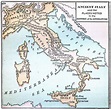 Ancient Italy Map of Italian Literature