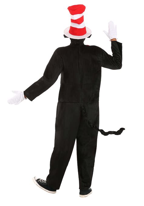 Deluxe Adult Cat In The Hat Costume