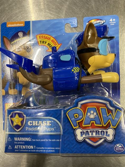 Swimways Paw Patrol Paddlin Pup Chase Toy Sense