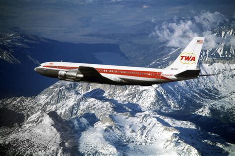 Classic Twa Boeing 707 Photograph By Erik Simonsen