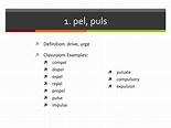 PPT - Root Words PowerPoint Presentation, free download - ID:1930477
