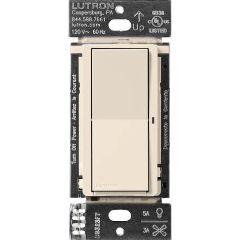 Lutron Claro Smart Switch For Caseta Onoff Control Of Lightsfans 5