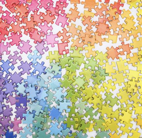 The Color Series — 1000 Piece Gradient Jigsaw Puzzles Color Puzzle