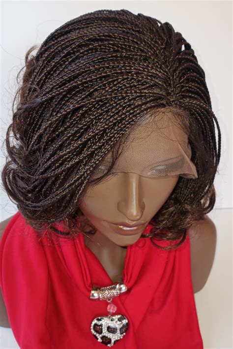 13 X 3 Fully Hand Braided Lace Front Wig Curly Linda Color 33 In 6 Kaylis International