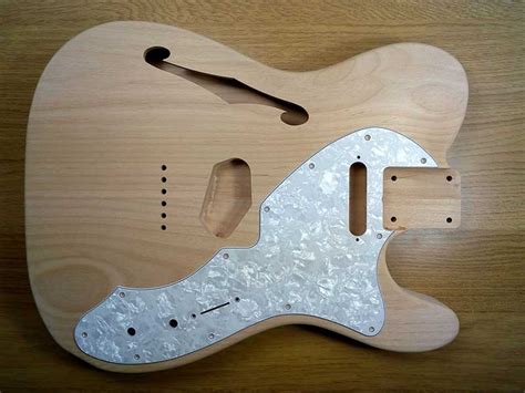 Thinline Telecaster 4 Ply Pickguard Pearloid Thinline Telecaster