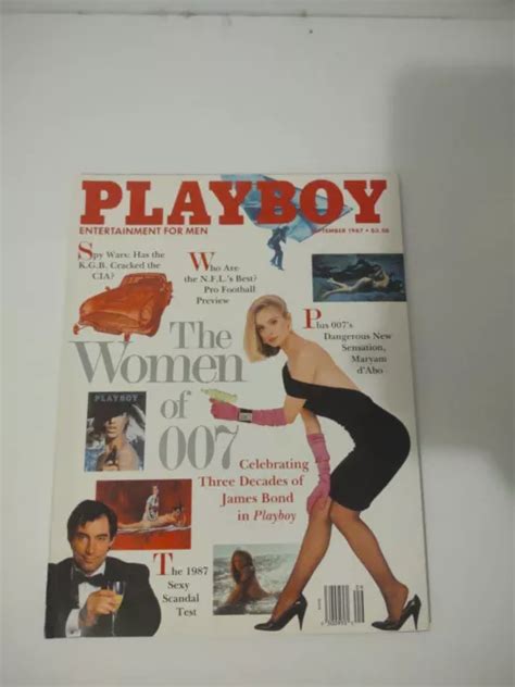 Playboy September Gwen Hajek Maryam D Abo Penn Teller Women Of Mlr Picclick