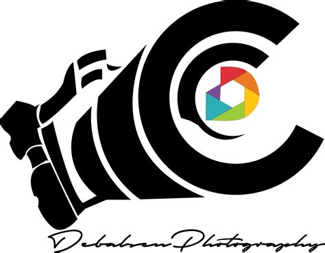 Photography Camera With Lens Logo PNG Transparent Background Free