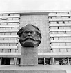 Chemnitz: Das Karl-Marx-Monument in Karl-Marx-Stadt heute Chemnitz im ...