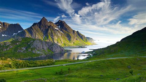 북유럽의 아름다운 자연 경관의 Hd 배경 화면 1 1920x1080 배경 화면 다운로드 북유럽의 아름다운 자연 경관의