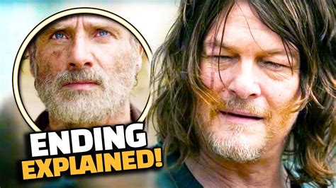 The Walking Dead Series Finale Ending Explained Youtube