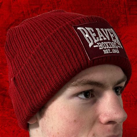 Beaver Boxing Toque Red Canadianhook