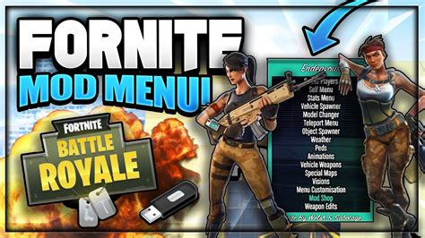 With streamlined gameplay systems, fun shooting mechanic, colorful visuals and unending amount of visual customization options for all aspects of your. Fortnite - USB MOD MENU + DOWNLOAD (XBOX ONE, PS4 & PC ...
