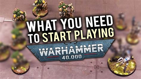 What You Need To Start Playing Warhammer 40k 9th Edition How To Play