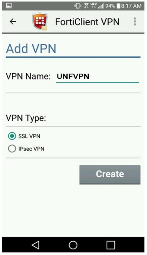 Unf Forticlient Vpn On Android