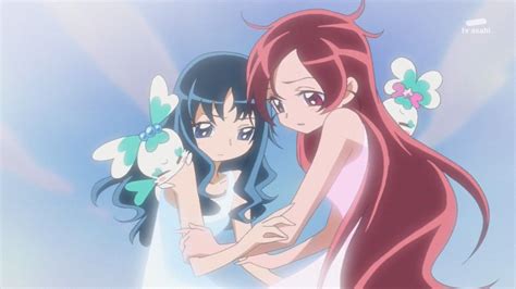 tsubomi hanasaki and erika kurumi heartcatch precure pretty cure anime animation reference