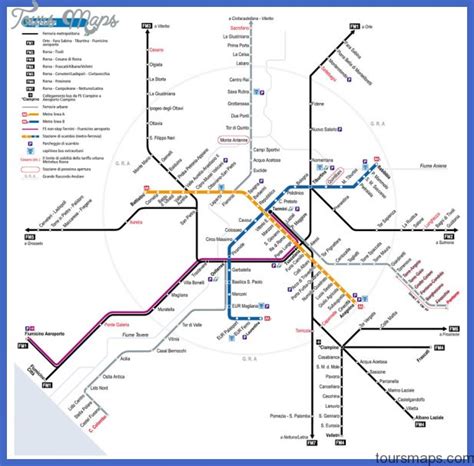 Rome Metro Map Pdf Map Quiz