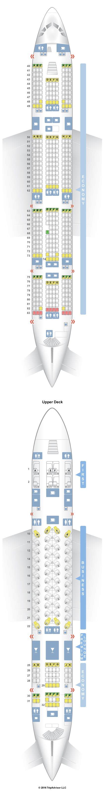 Seatguru Seat Map Qatar Airways Airbus A380 380 Qatar Airways